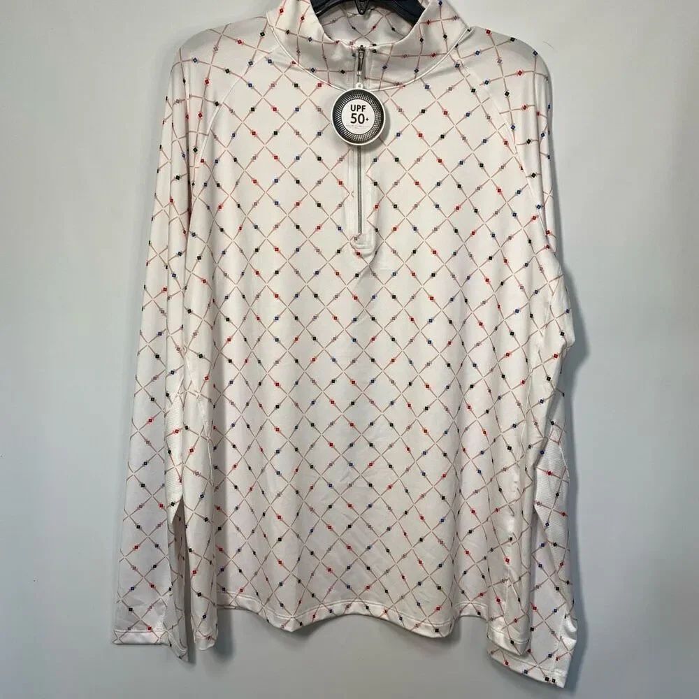 Lady Hagen UPF 50 long sleeve quarter zip top size XXLNWT 